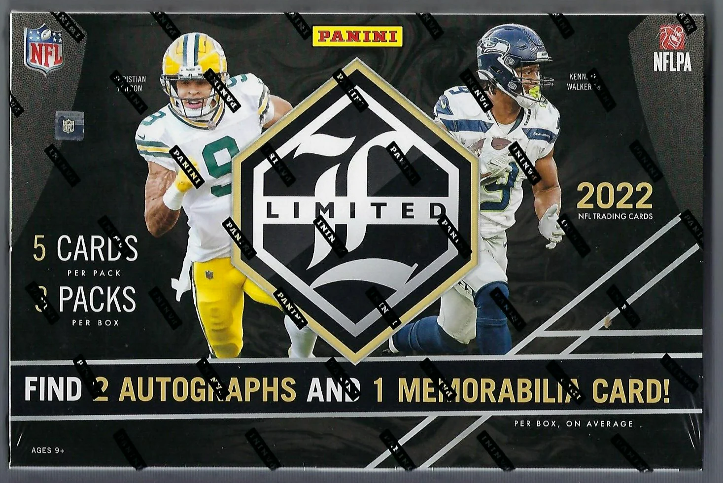 2022 Panini Limited Football Hobby Box