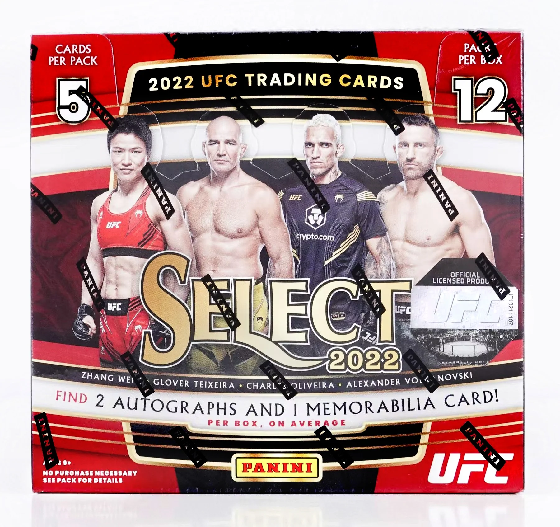 2022 Panini Select UFC Hobby Box - Image 2