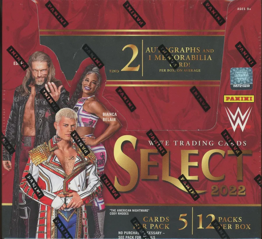 2022 Panini Select WWE Hobby Sealed Box