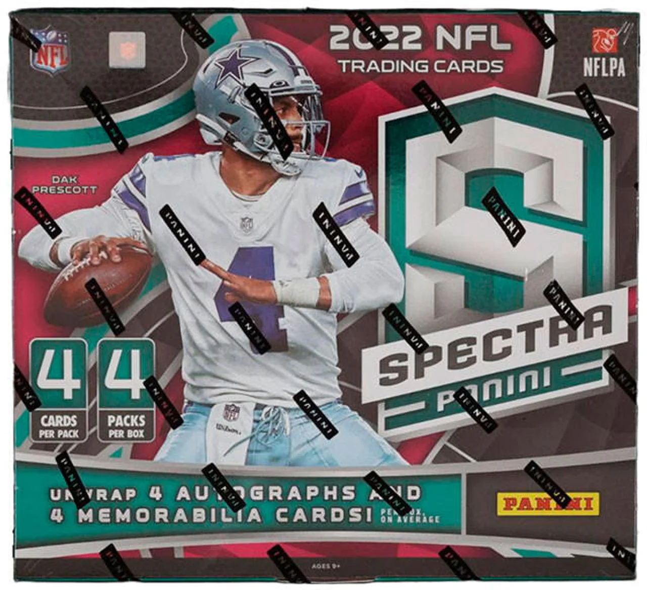 2022 Panini Spectra Football Hobby Box