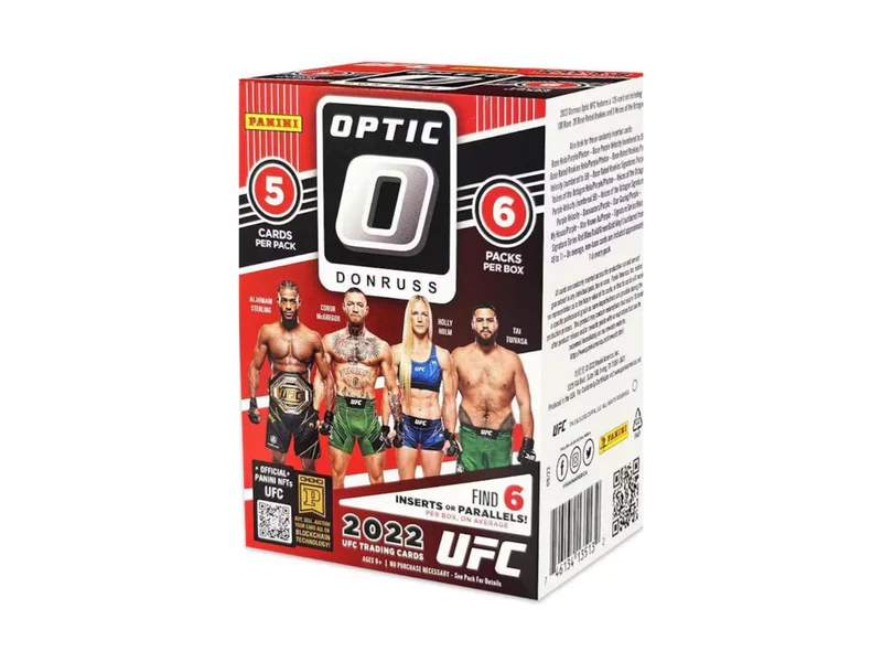2022 Panini UFC Donruss Optic 6-Pack Blaster Box (Purple Parallel)