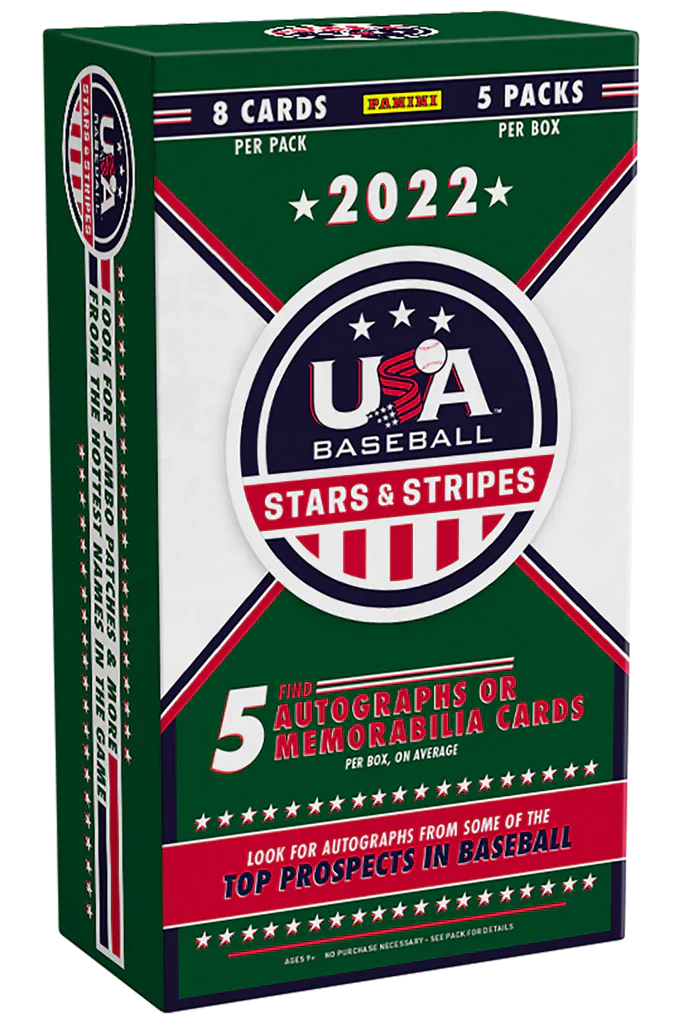 2022 Panini USA Stars and Stripes Baseball Hobby Box - Image 2