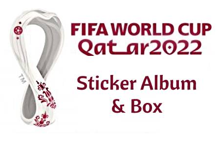 2022 Panini World Cup Soccer Sticker Album and Box - Image 3