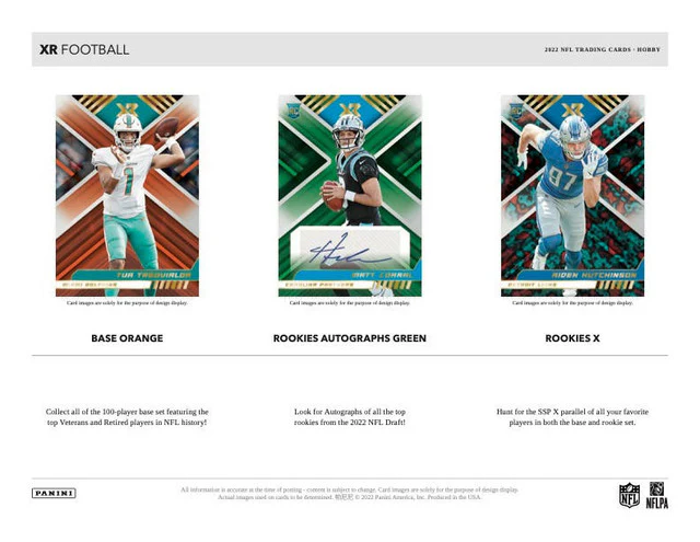 2022 Panini XR Football Hobby Box - Image 2