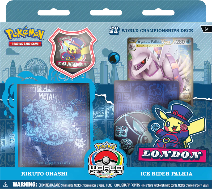 2022 Pokemon World Championship Deck (Set of 4 Decks)