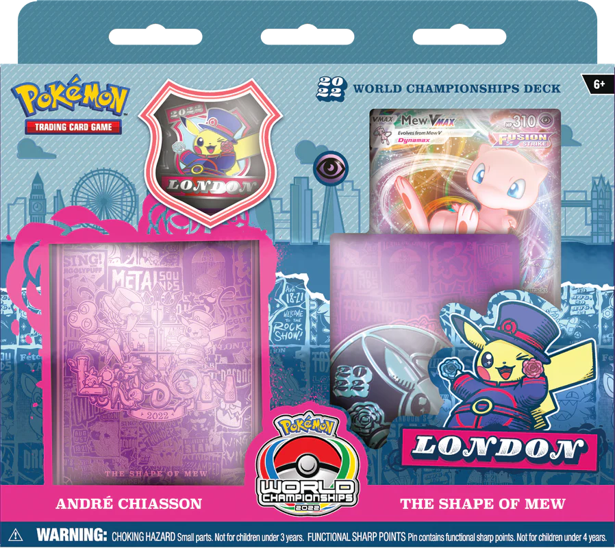 2022 Pokemon World Championship Deck (Set of 4 Decks) - Image 2