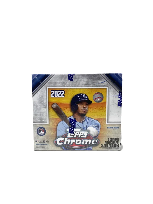 2022 Topps Chrome Baseball Jumbo Box (Plus 1 Silver Pack)