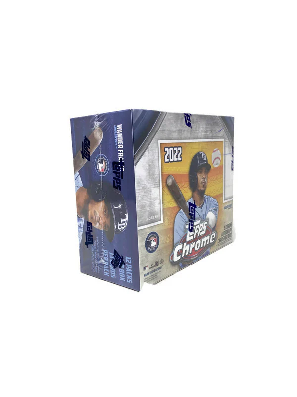 2022 Topps Chrome Baseball Jumbo Box (Plus 1 Silver Pack) - Image 2