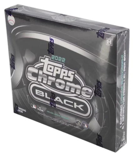 2022 Topps Chrome Black Baseball Hobby Box
