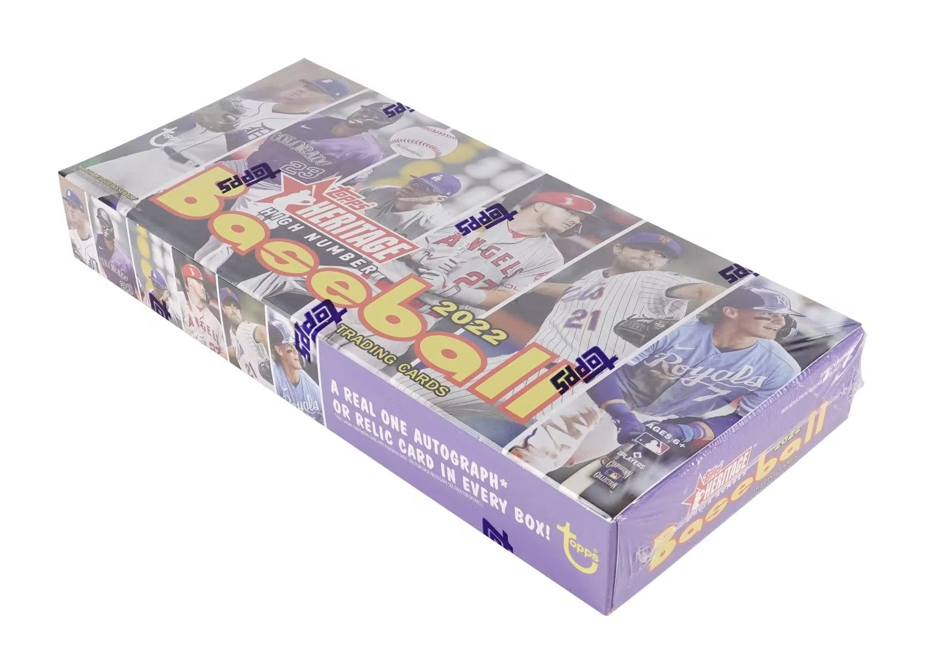 2022 Topps Heritage High Number Baseball Hobby Box - Image 2