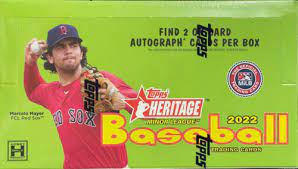 2022 Topps Heritage Minor League Baseball Hobby Box