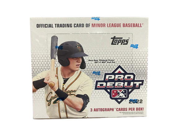 2022 Topps Pro Debut Baseball Jumbo Sealed Box