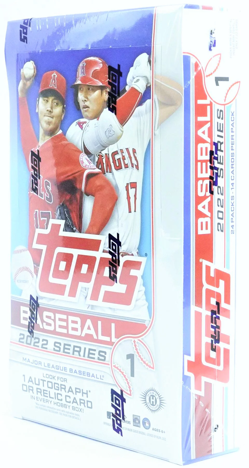 2022 Topps Series 1 Baseball Hobby Box - Image 2