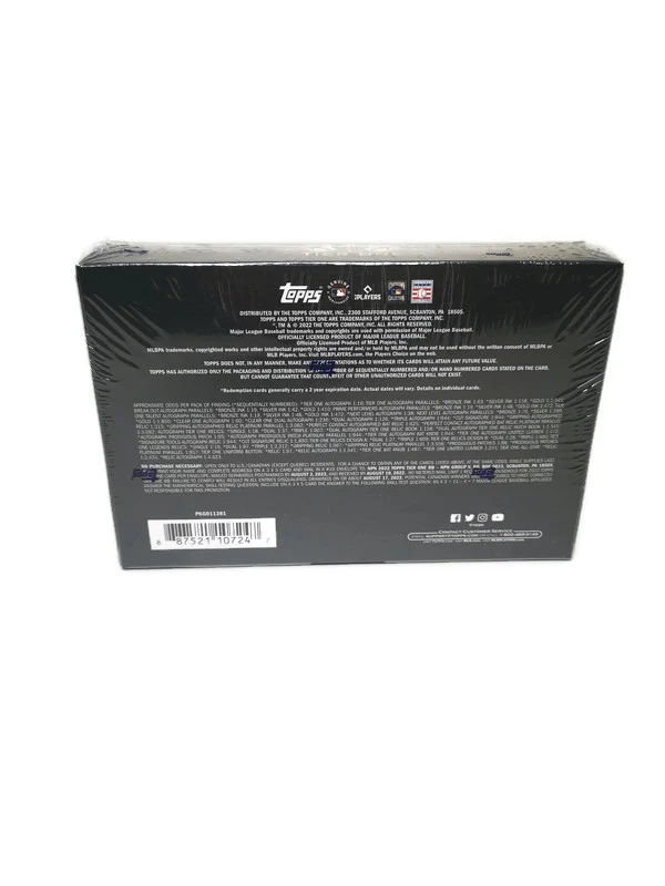 2022 Topps Tier One Baseball Hobby Box - Image 3