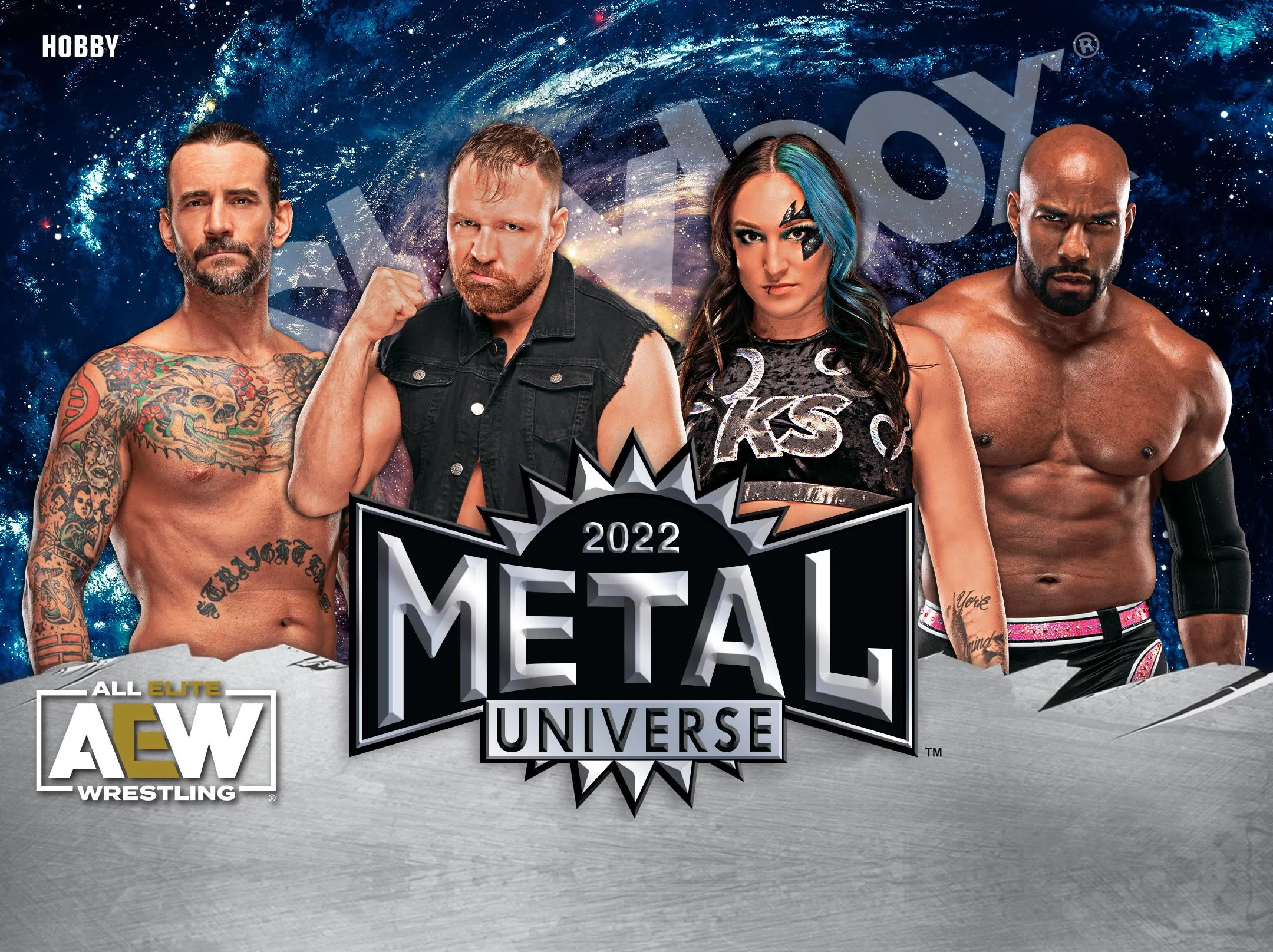 2022 Upper Deck AEW Skybox Metal Universe Hobby Box - Image 3