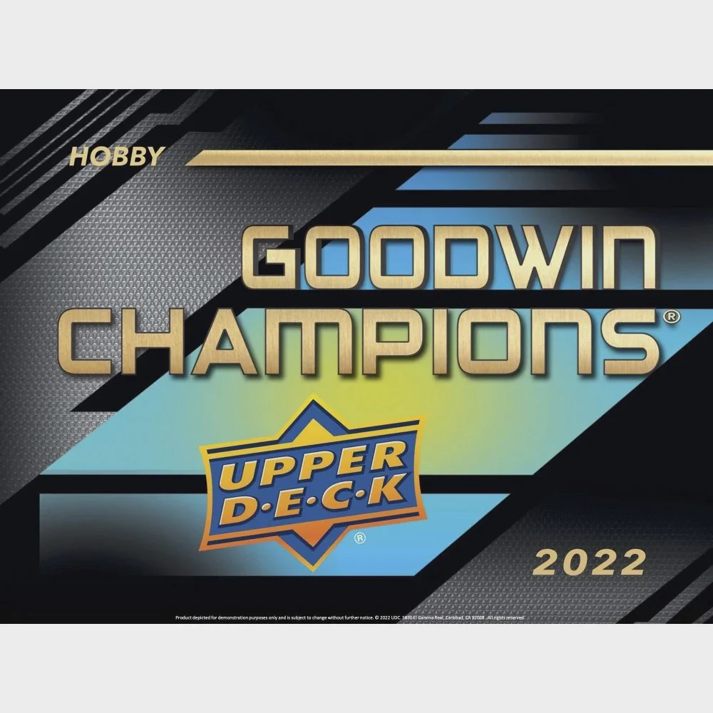 2022 Upper Deck Goodwin Champions Hobby Box - Image 3