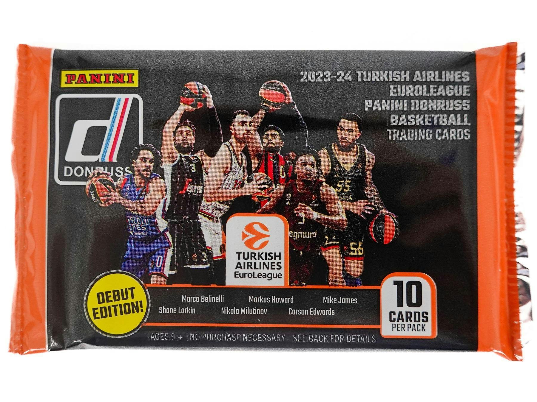 2023-24 Panini Donruss Turkish Airlines EuroLeague Basketball Hobby Box - Image 3