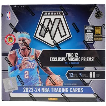 2023-24 Panini Mosaic Basketball International Hobby Box