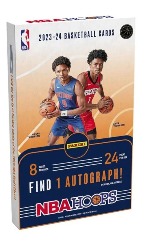 2023-24 Panini NBA Hoops Basketball Hobby Box