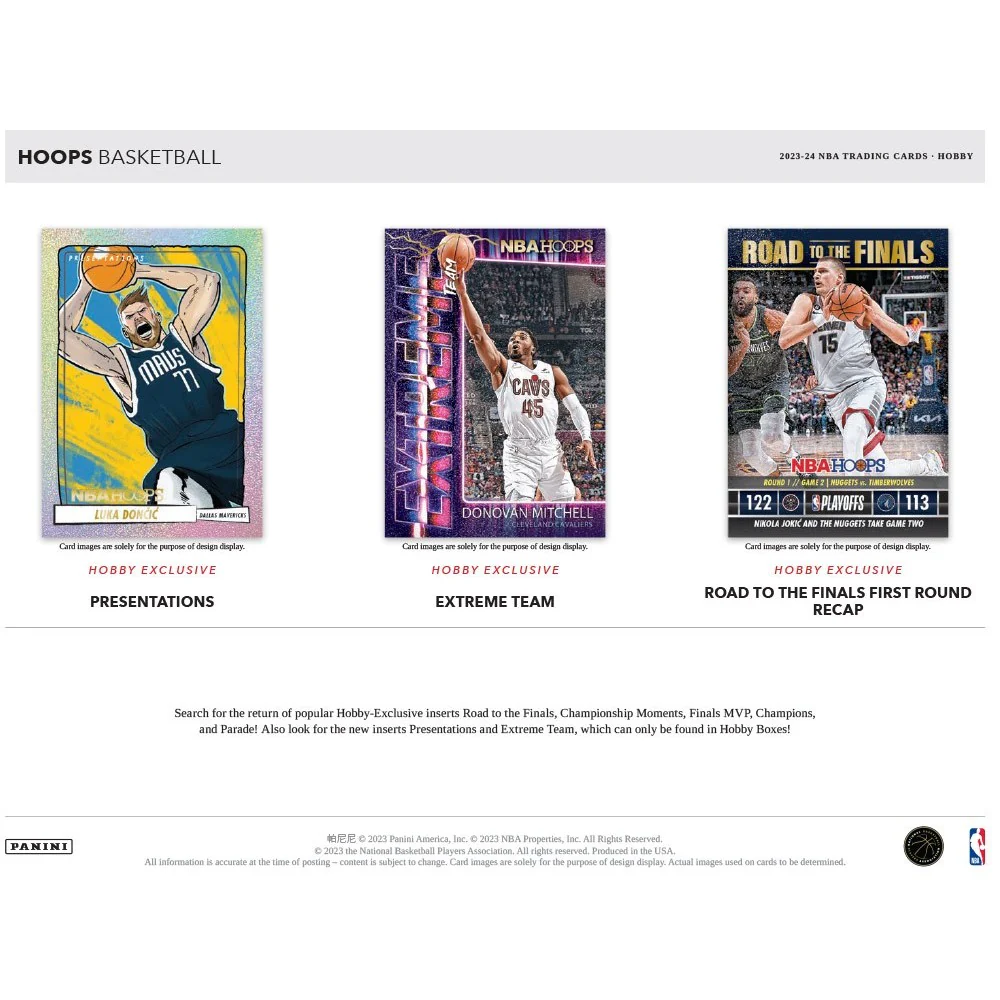 2023-24 Panini NBA Hoops Basketball Hobby Box - Image 5