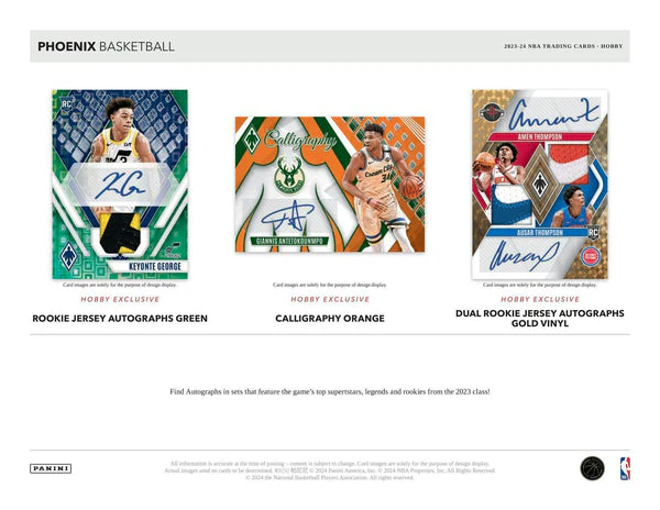 2023-24 Panini Phoenix Basketball Hobby Box - Image 3