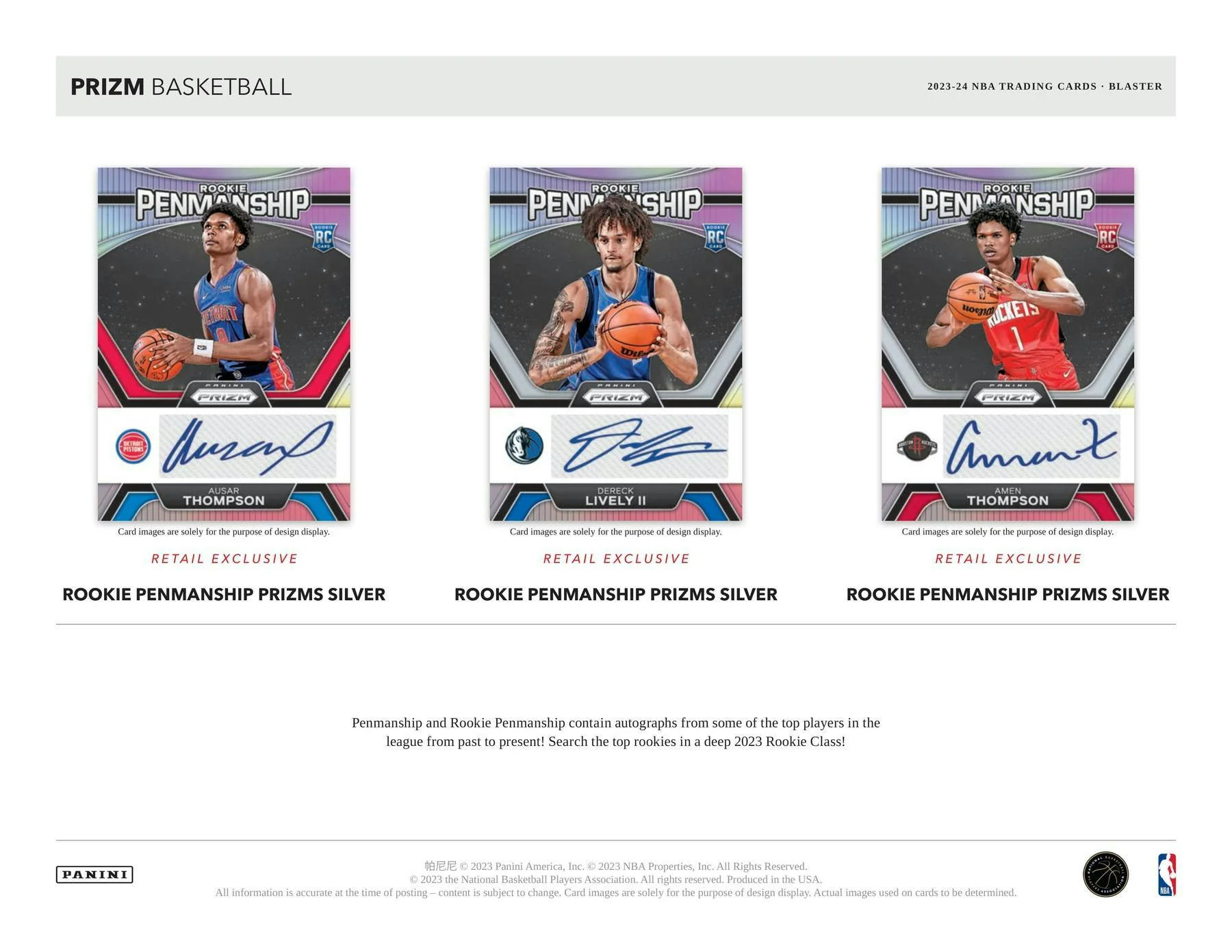 2023-24 Panini Prizm Basketball Blaster Box - Image 3
