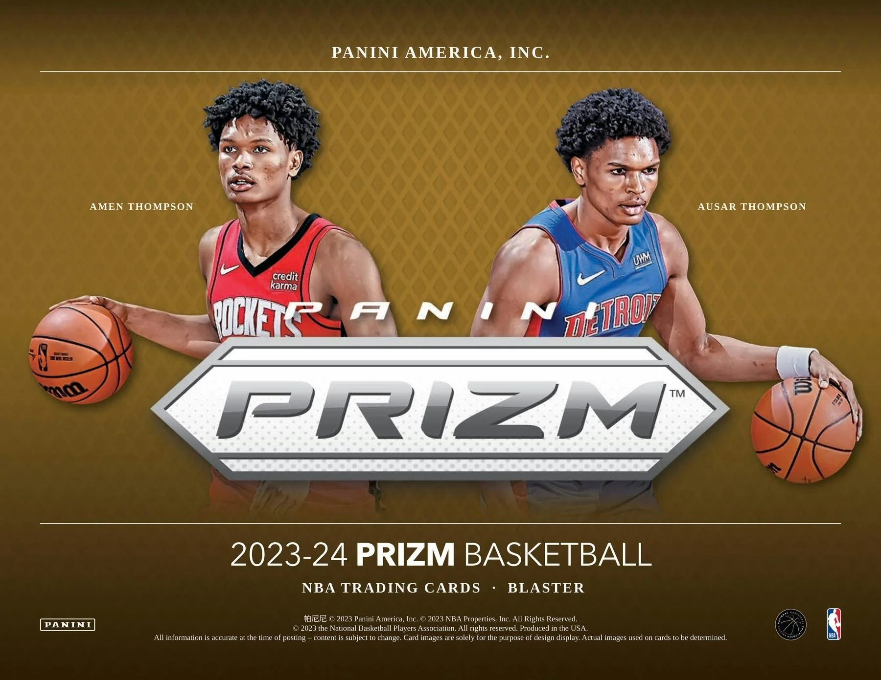 2023-24 Panini Prizm Basketball Blaster Box (Green Wave Prizms) - Image 3