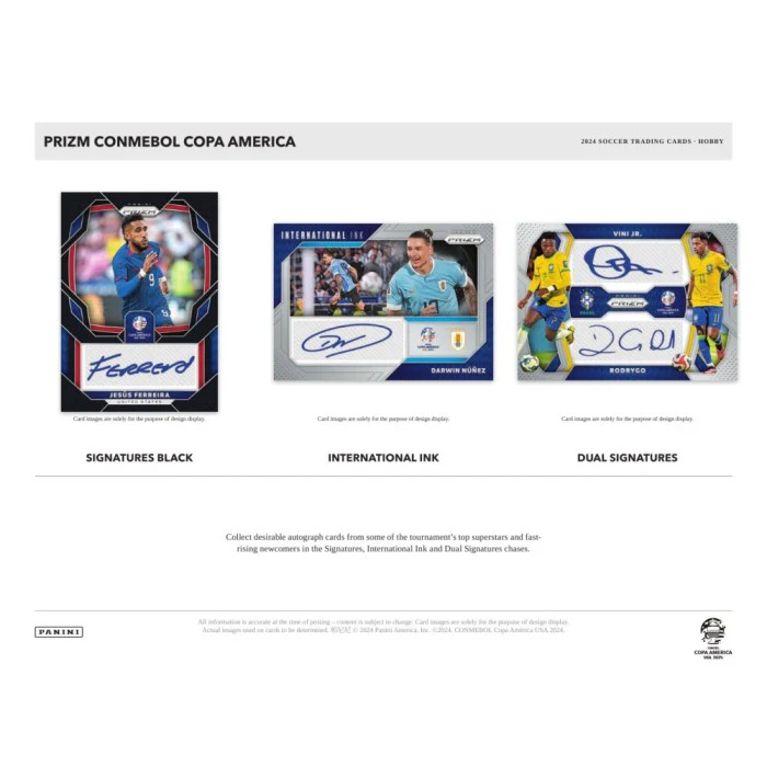 2023-24 Panini Prizm COPA America Soccer Hobby Box - Image 3