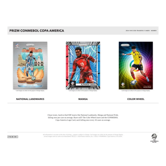 2023-24 Panini Prizm COPA America Soccer Hobby Box - Image 4