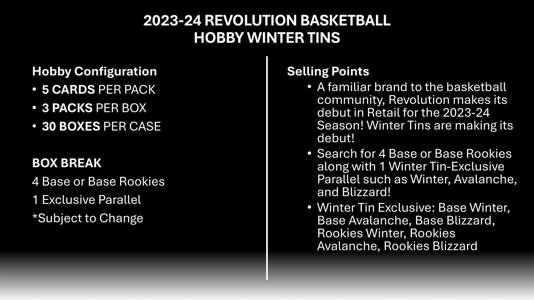 2023-24 NBA Panini Revolution Basketball Winter Tin - Image 5