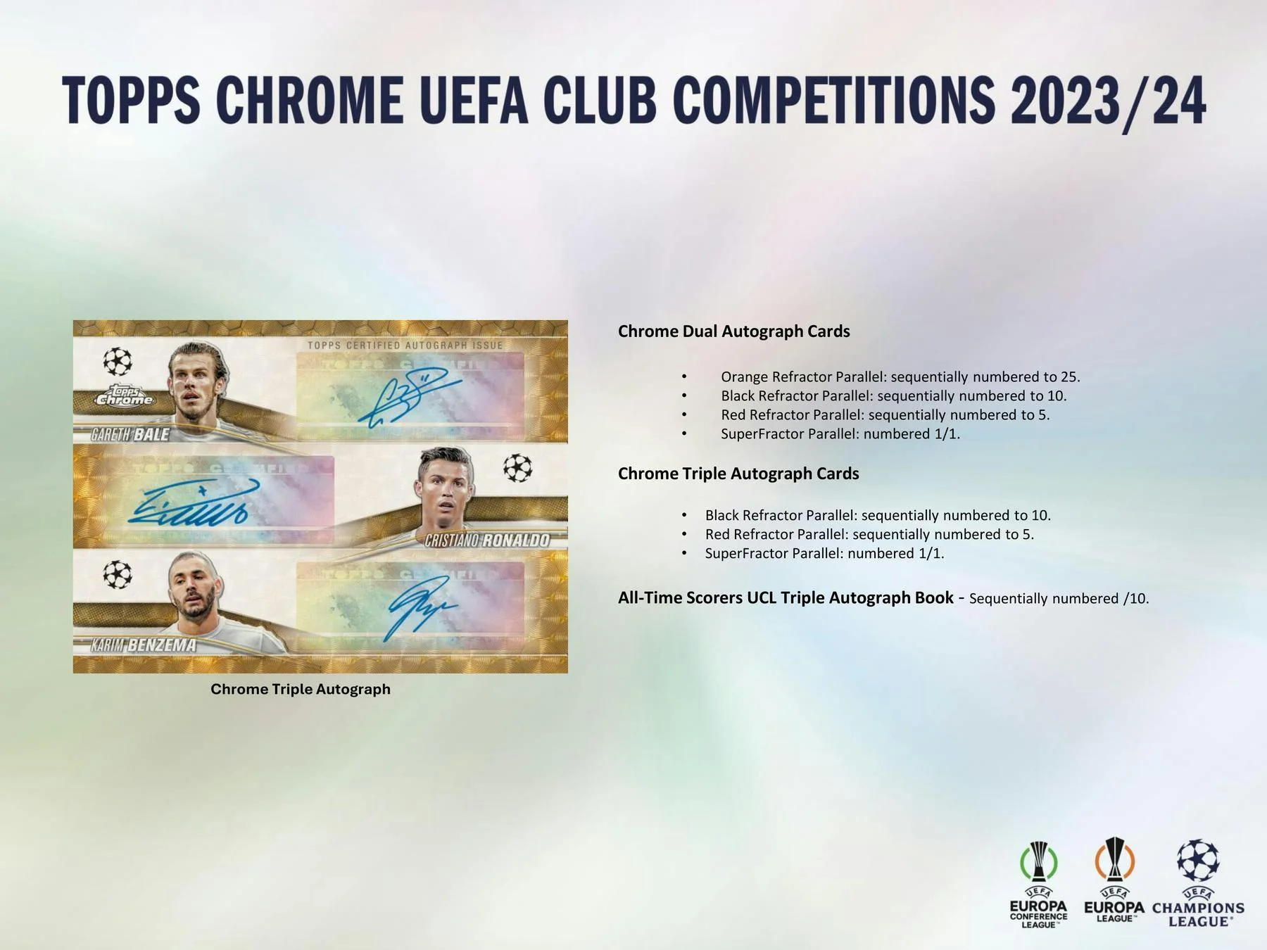 2023-24 Topps Chrome UEFA Club Competitions Hobby Box - Image 4