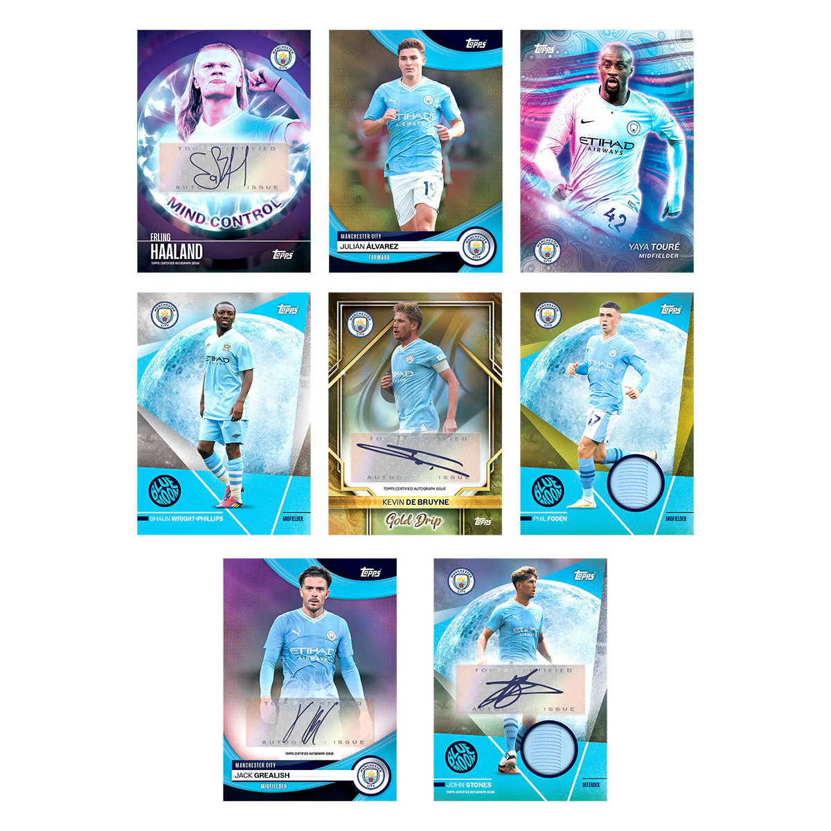 2023-24 Topps Team Set Manchester City - Image 2