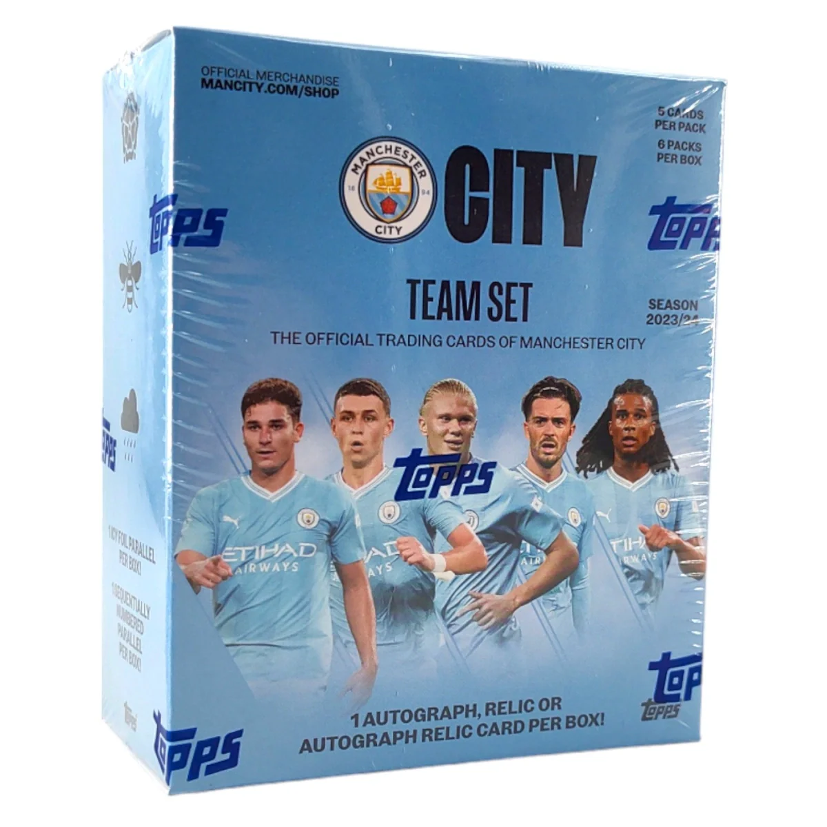 2023-24 Topps Team Set Manchester City - Image 3