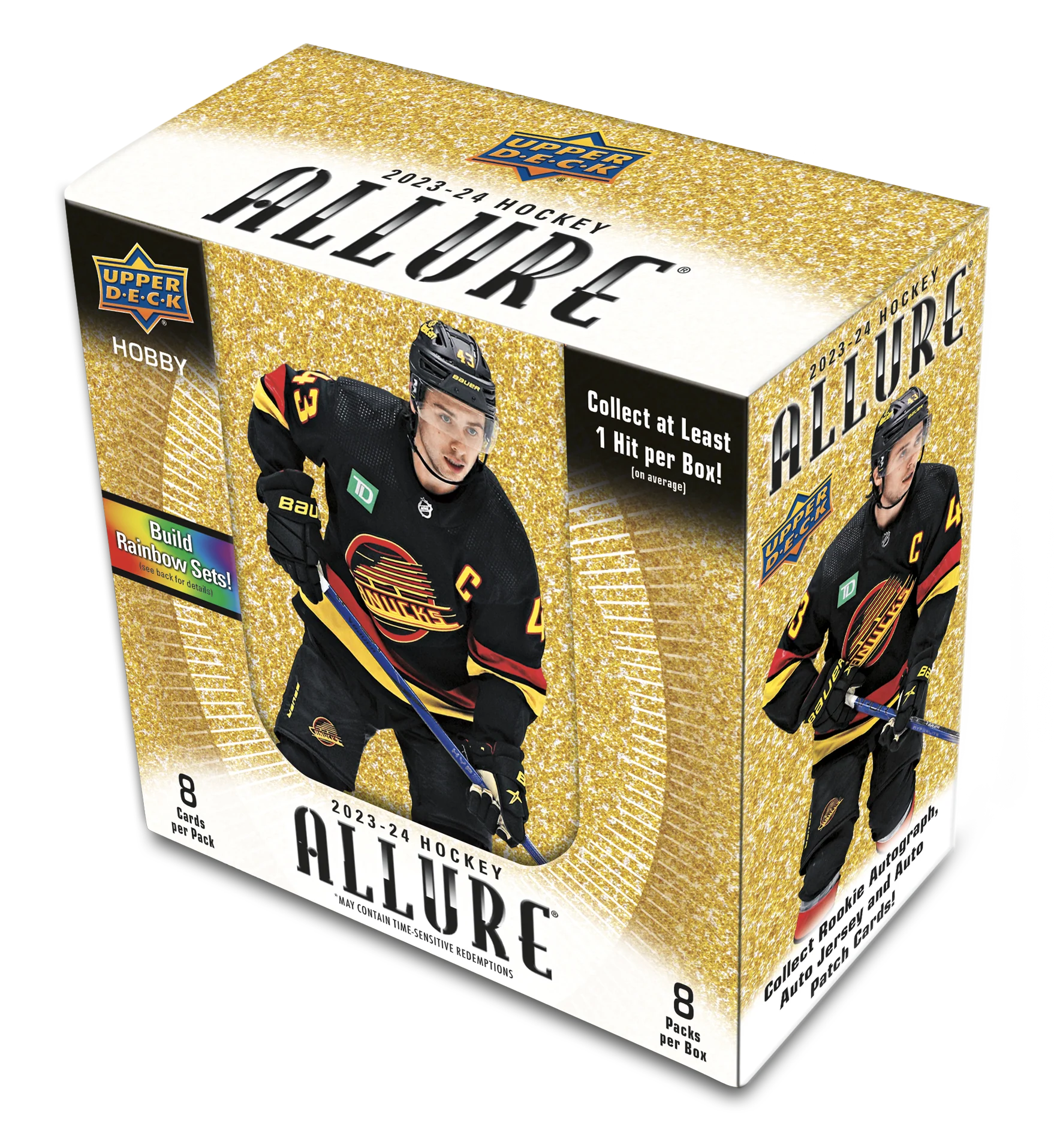 2023-24 Upper Deck Allure Hockey Hobby Inner Case (Case of 9 Boxes)