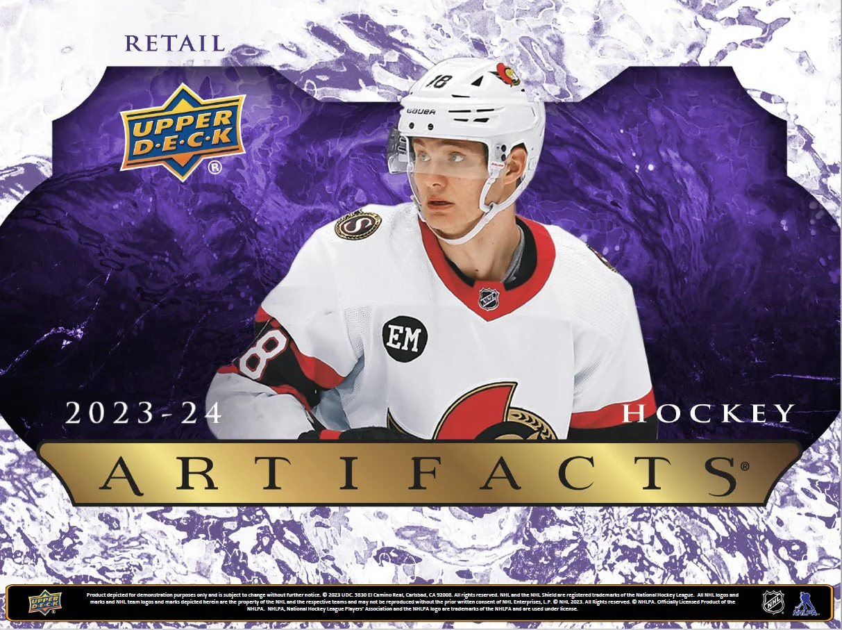 2023-24 Upper Deck Artifacts Hockey Blaster Box Master Case (Case of 20 Boxes)