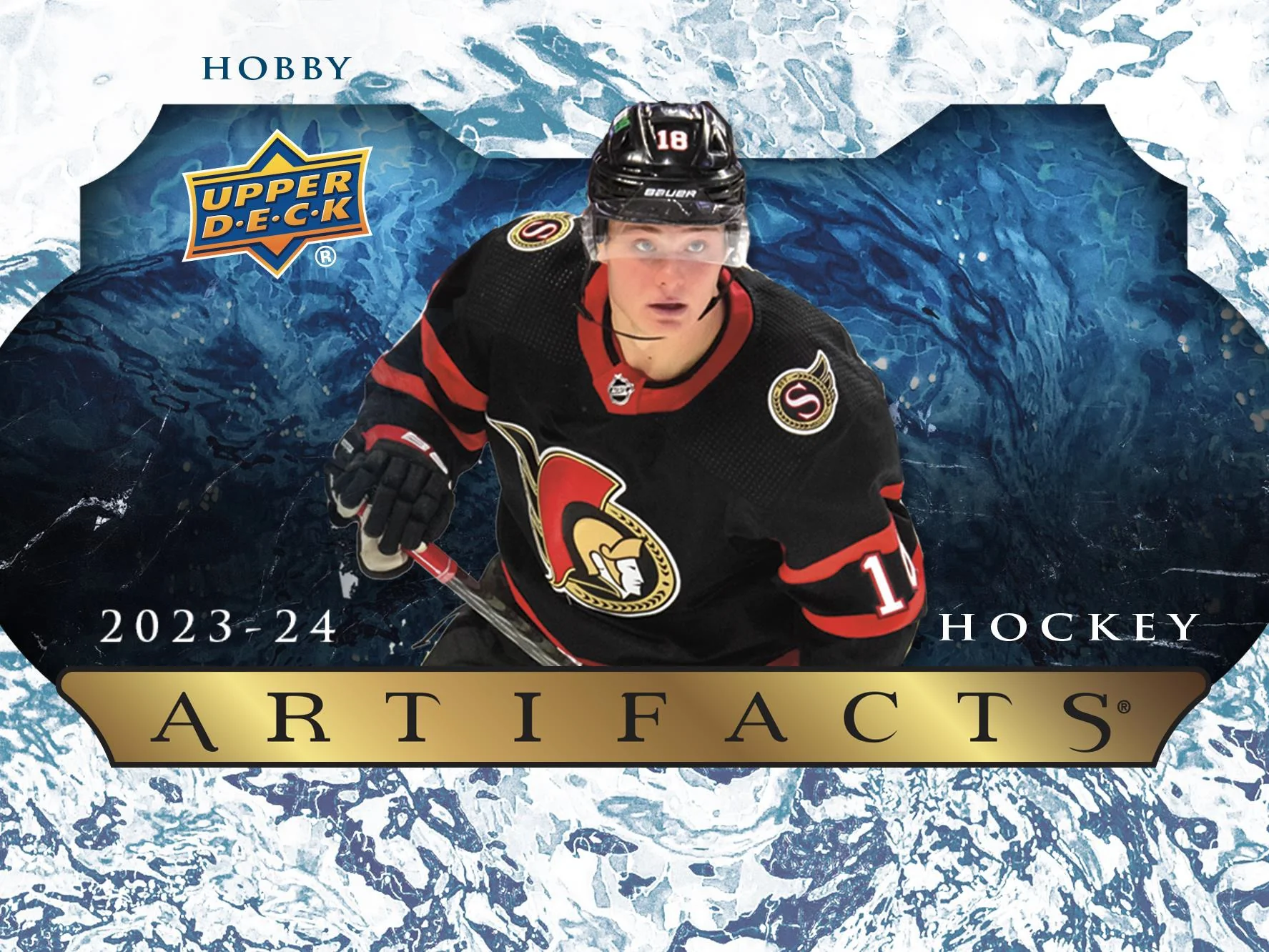 2023-24 Upper Deck Artifacts Hockey Hobby Box - Image 2