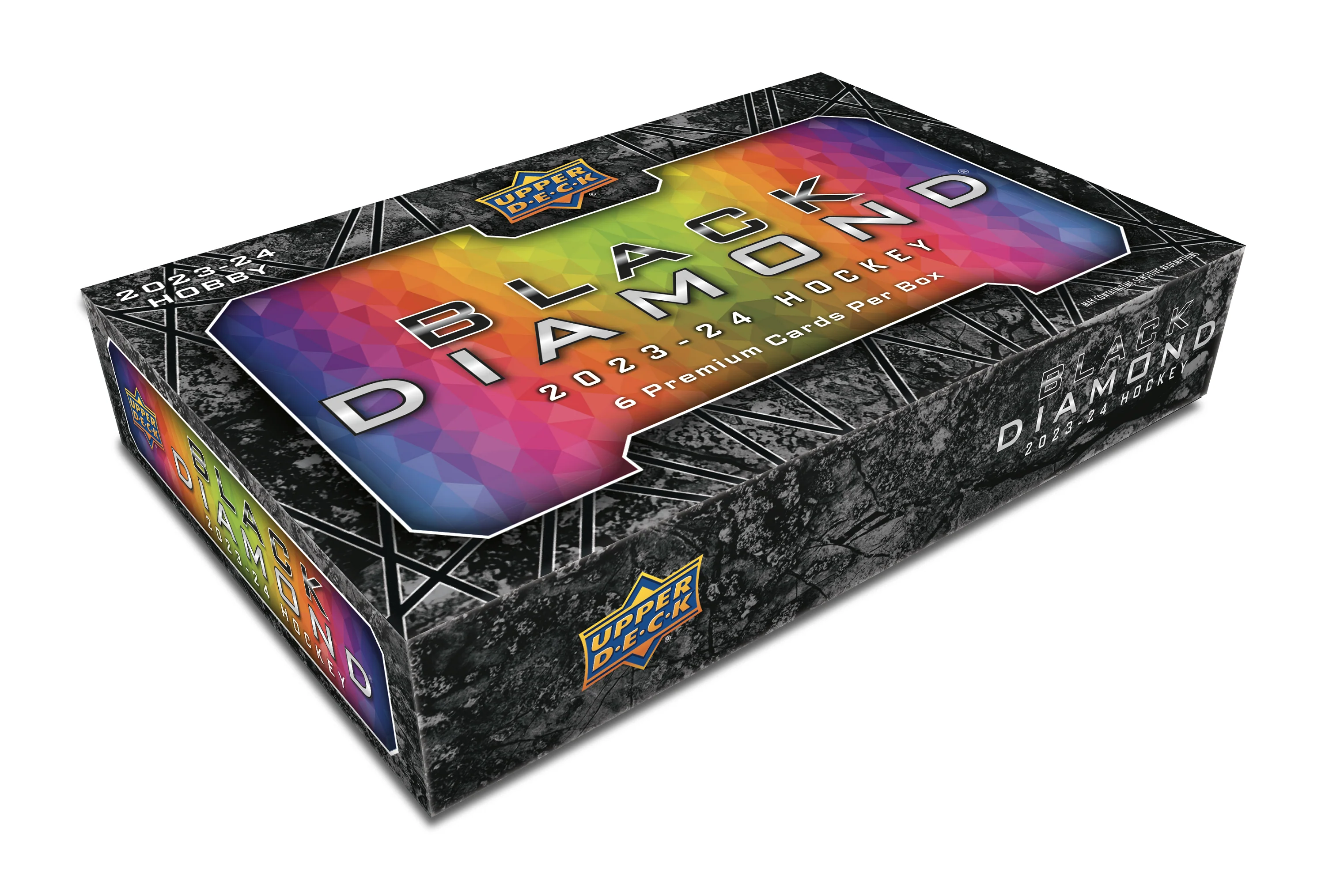 2023-24 Upper Deck Black Diamond Hockey Hobby Box Master Case (Case of 10 Boxes)