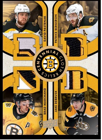 2023-24 Upper Deck Boston Bruins Centennial Hockey Hobby Tin - Image 4