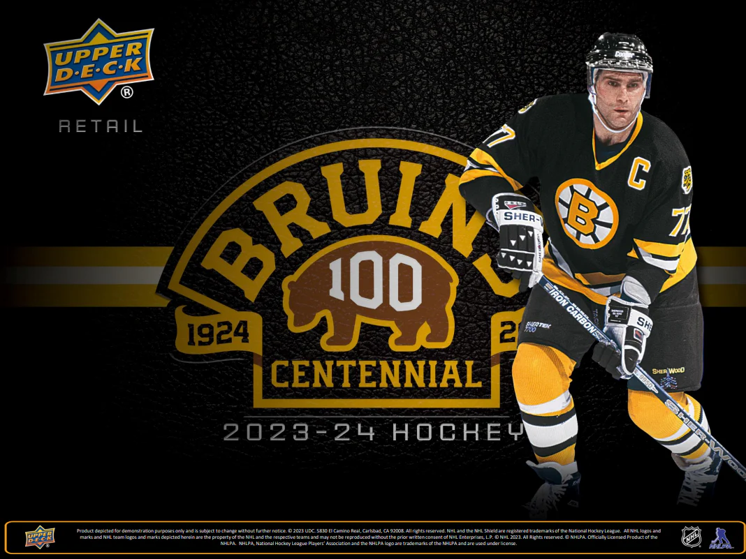 2023-24 Upper Deck Boston Bruins Centennial Hockey Set Box - Image 2