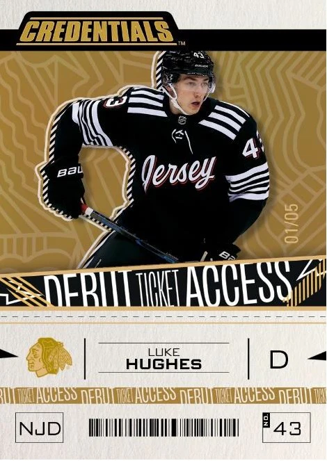 2023-24 Upper Deck Credentials Hockey Hobby Box - Image 3
