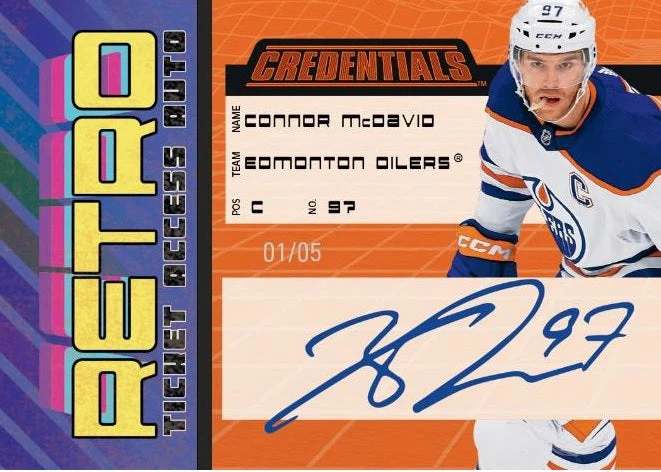 2023-24 Upper Deck Credentials Hockey Hobby Master Case (Case of 20 Boxes) - Image 5