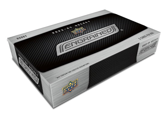 2023-24 Upper Deck Engrained Hockey Hobby Case  (Case of 10 Boxes)
