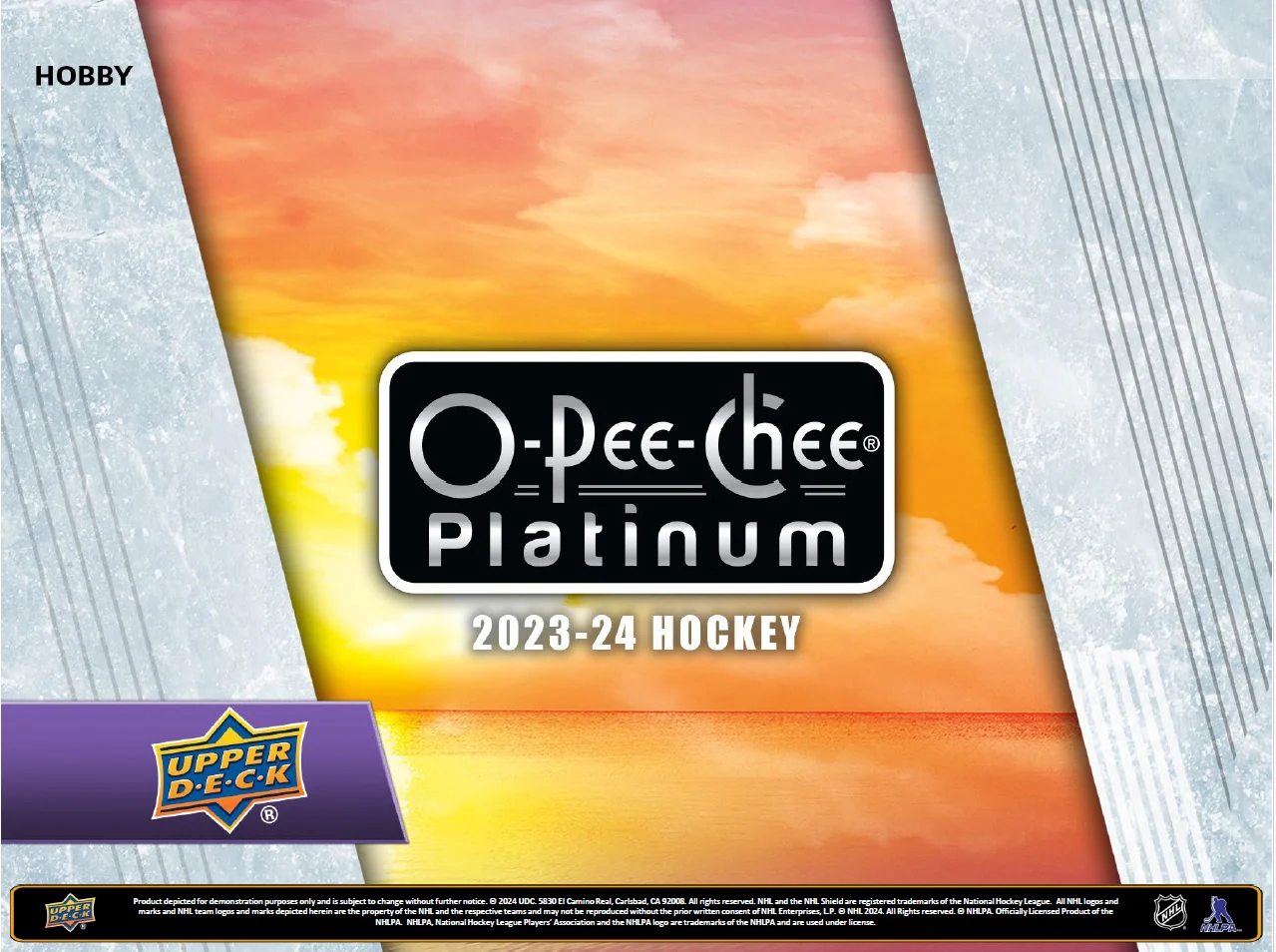 2023-24 Upper Deck O Pee Chee Platinum Hobby Box - Image 3