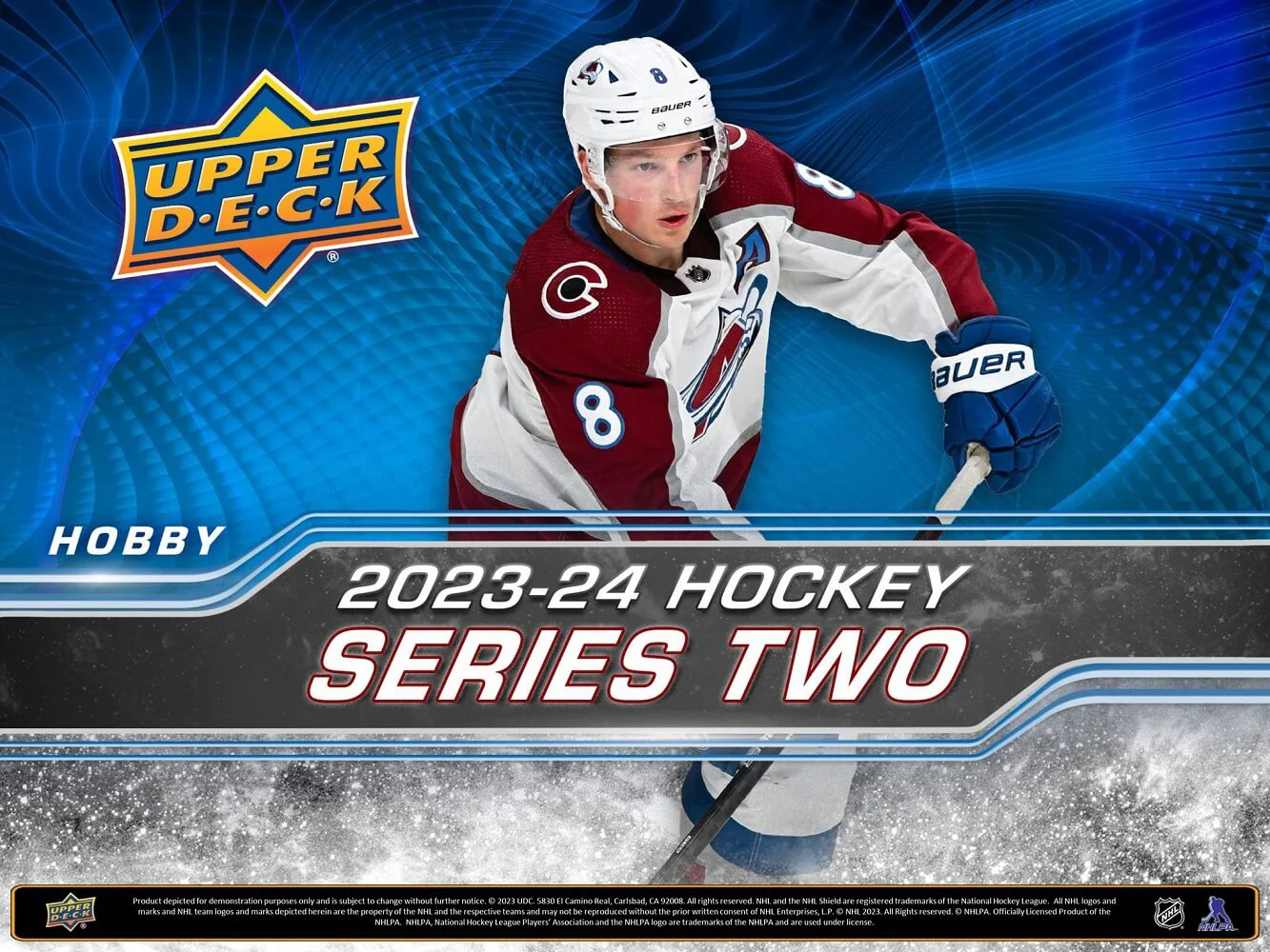 2023-24 Upper Deck Series 2 Hockey Hobby Box - Image 4