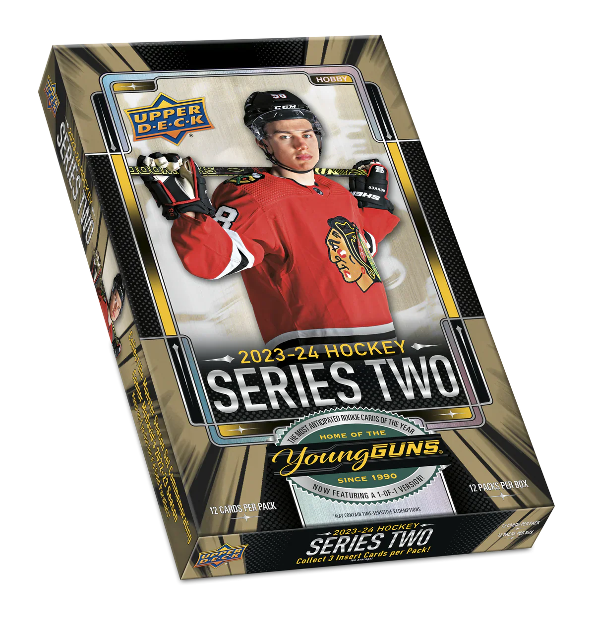 2023-24 Upper Deck Series 2 Hockey Hobby Case (Case of 12 Boxes)