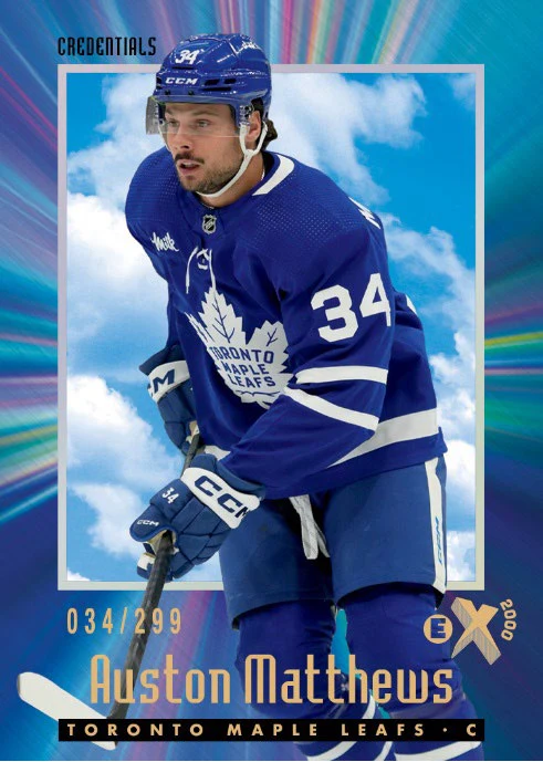 2023-24 Upper Deck Skybox E-X 2000 Hockey Hobby Box - Image 3