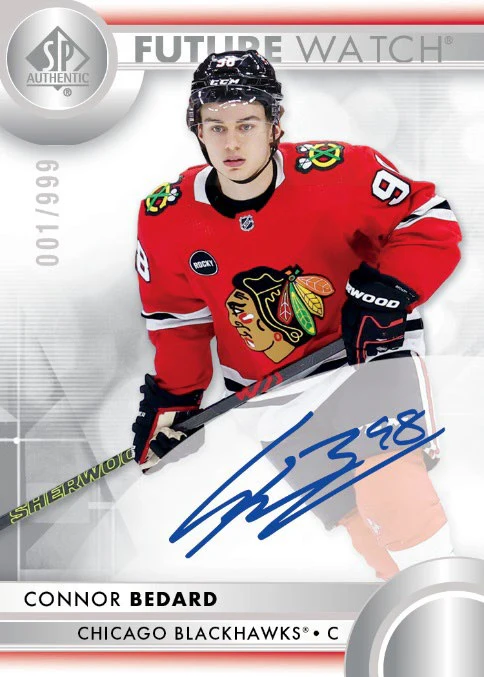 2023-24 Upper Deck SP Authentic Hobby Box Inner Case (Case of 8 Boxes) - Image 3