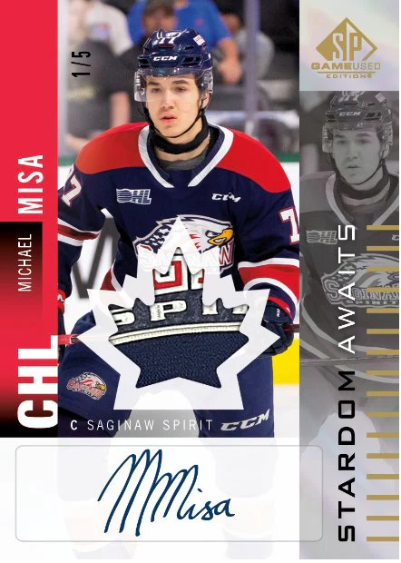 2023-24 Upper Deck SP Game Used CHL Edition Hockey Hobby Box - Image 6