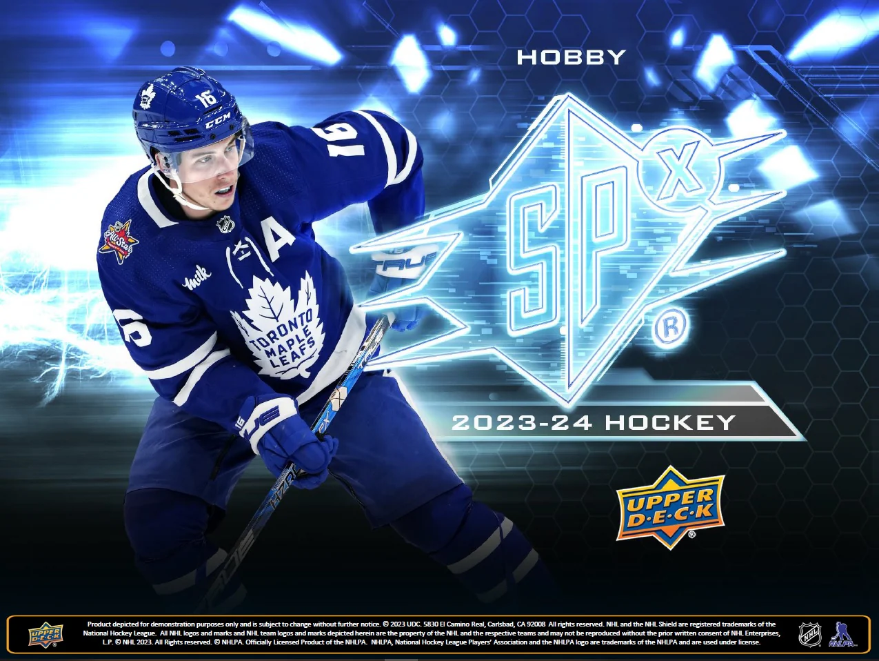2023-24 Upper Deck Spx Hockey Hobby Box - Image 2