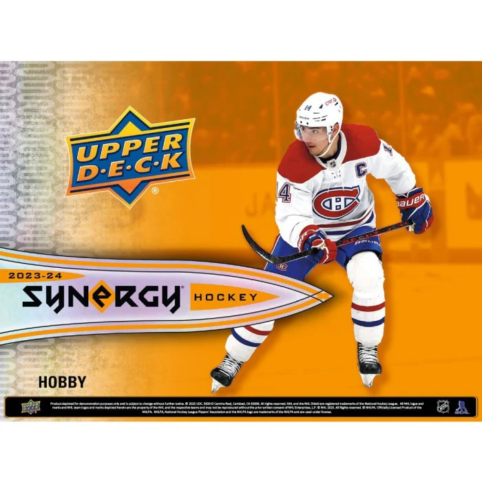 2023-24 Upper Deck Synergy Hockey Hobby Box Case (Case of 16 Boxes)